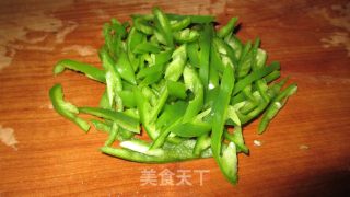 【wooden Cuisine】green Pepper Hot and Sour Potato Shreds recipe