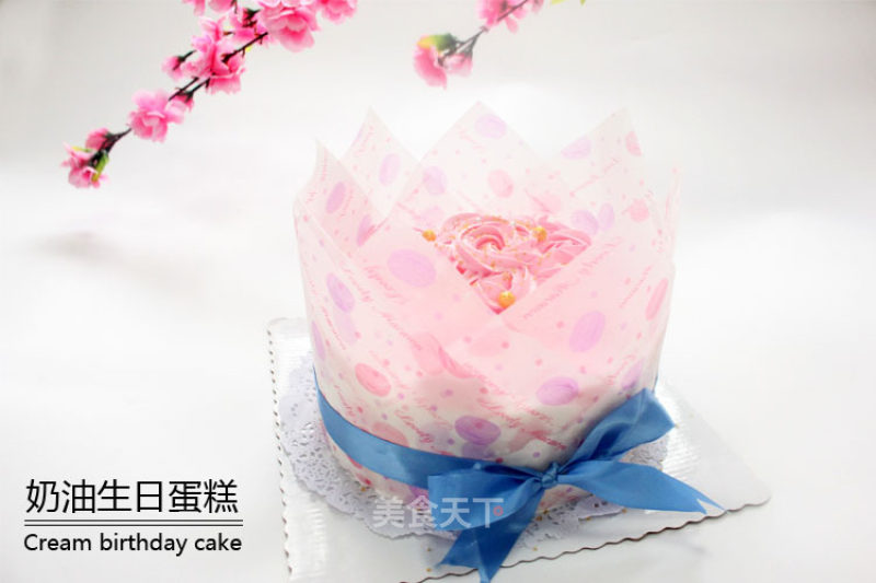 #aca烤明星大赛#bouquet Birthday Cake recipe