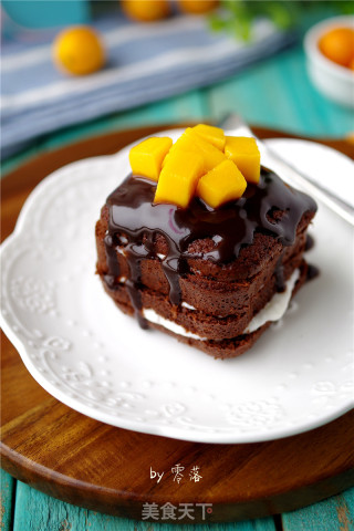 #aca Fourth Session Baking Contest# Making An Erotic Mango Cocoa Cake recipe