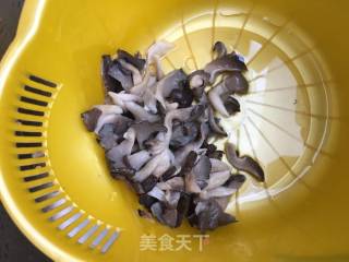 Stir-fried Sea Rice with Leek and Oyster Mushroom recipe