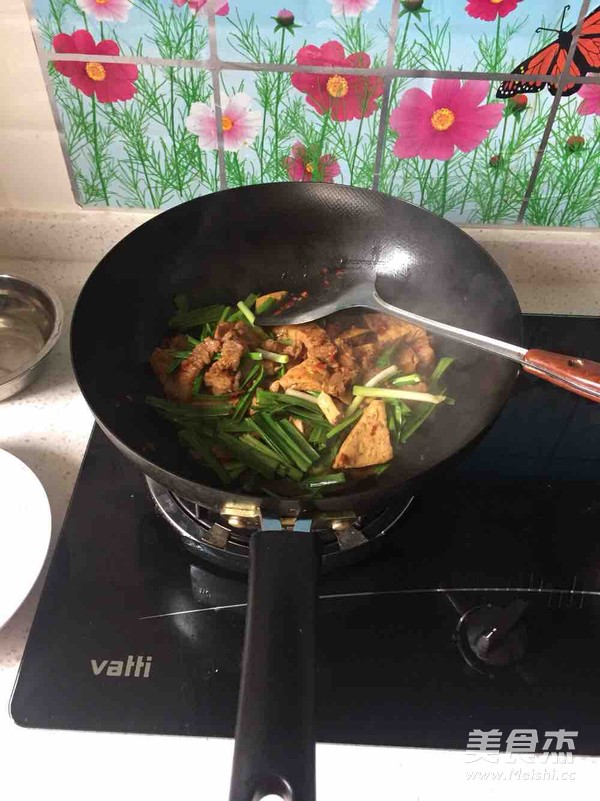 Pan-fried Old Tofu Twice-cooked Pork recipe