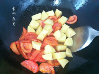 Stewed Beef Brisket with Tomato and Potato recipe