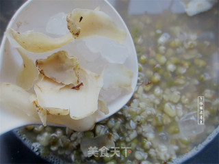 Iced Mung Bean Paste recipe