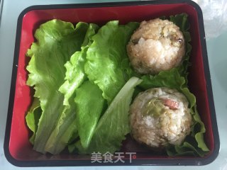 Grilled Cuttlefish Bento recipe