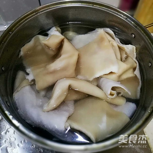 Crystal Pig Skin Jelly recipe