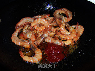 Classic Home Cooking---simmered Prawns in Oil recipe