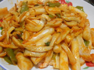 Fried Rice Cake recipe