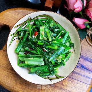 Stir-fried Lettuce Leaves recipe