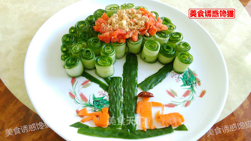 What A Big Tree---cold Cucumber recipe