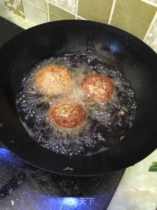 #trust之美# Braised Big Meatballs (sixi Meatballs) Lion Head recipe