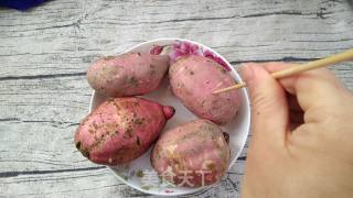 Air Fryer Version Roasted Sweet Potatoes recipe