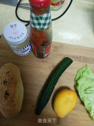 Mango Chicken Burger recipe