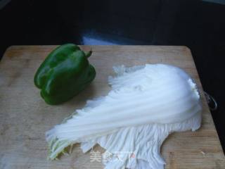 Home-style Stir-fry---[carrots, Green Peppers and Cabbage Slices] recipe