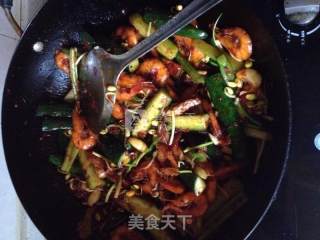 Spicy Hot Pot of Prawns recipe