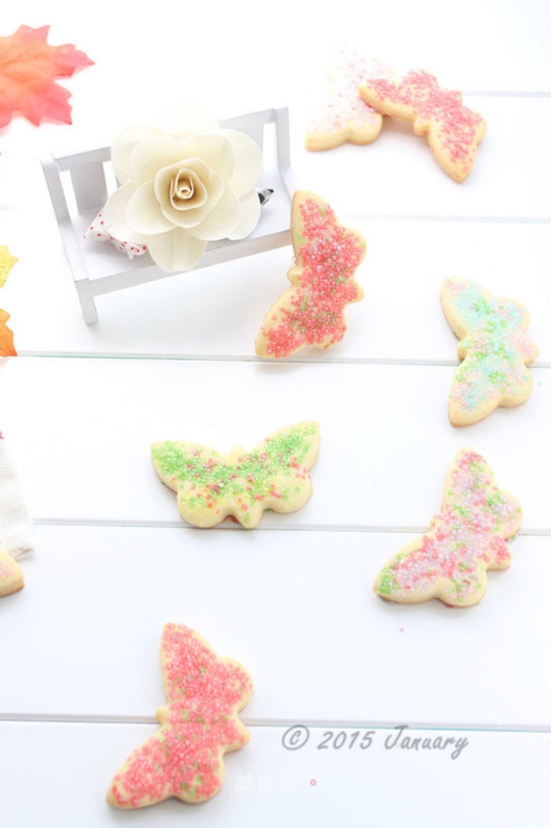 Colorful Butterfly Biscuits recipe