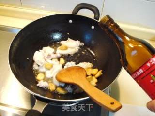 Baby Cuttlefish in Golden Garlic Oyster Sauce recipe