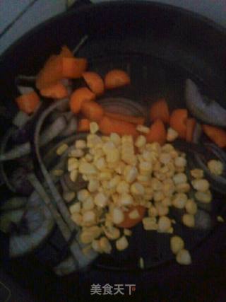 Colorful Dishes: Stir-fried Three Vegetables recipe