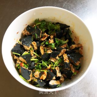 Stinky Tofu with Cilantro recipe