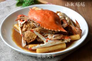 Steamed Crab Rice Cake recipe