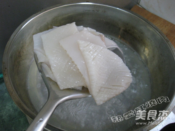 Sea Cucumber Squid Roll recipe