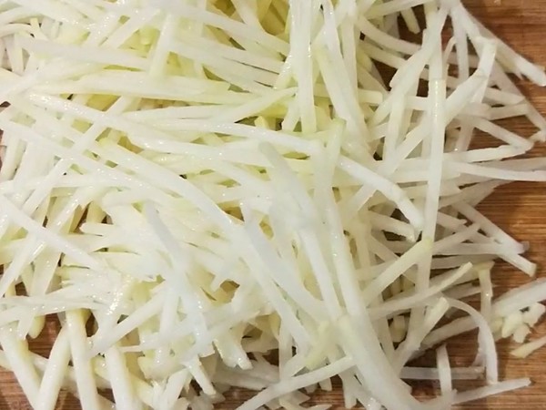 Vinegar Shredded Potatoes recipe