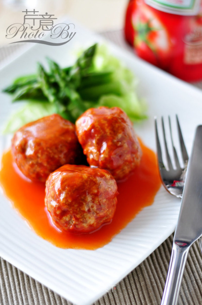 Swedish Meatballs in Tomato Sauce