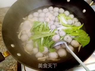 Taro Balls in Clear Soup recipe