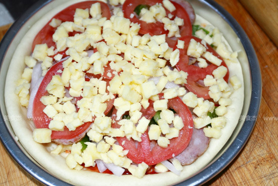 Ham Pizza recipe