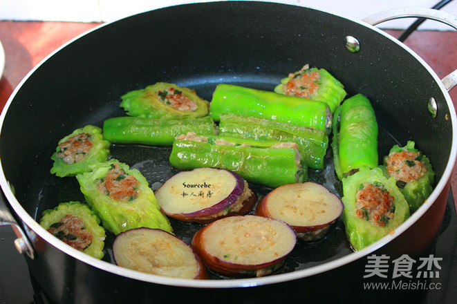 Fried Stuffed Sambo recipe