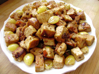 Home Cooking ---- Ginkgo Roasted Tofu recipe