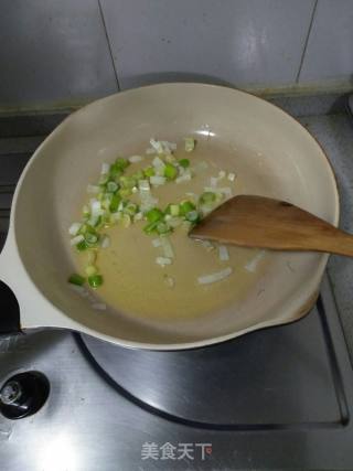 Pleurotus Eryngii Fried Peas recipe