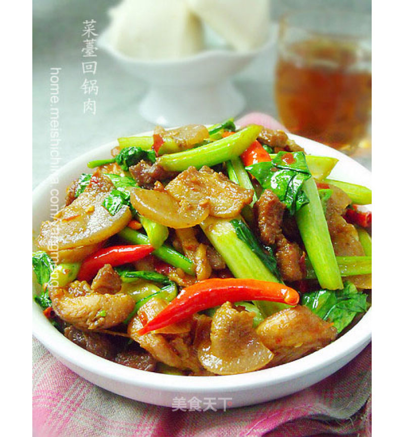 Chinese Cabbage Twice-cooked Pork recipe