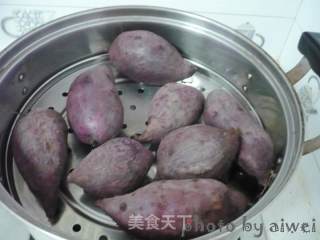 Purple Sweet Potato Milkshake recipe