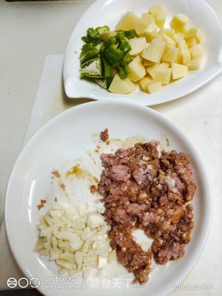Braised Potatoes with Minced Meat recipe