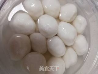 Goose Blood Loofah Fish Ball Soup recipe