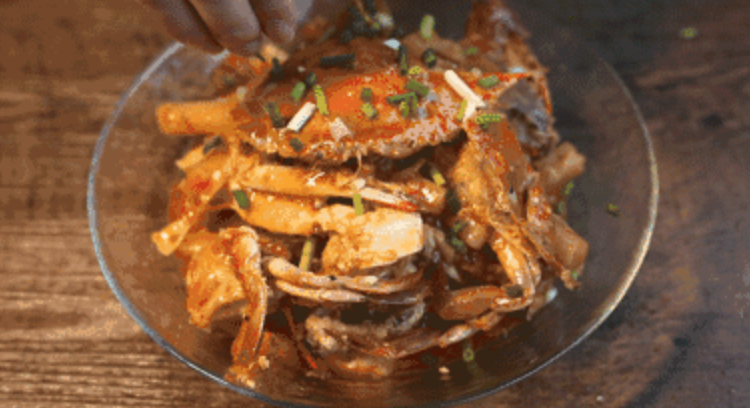 Crab Fried Rice Cake recipe