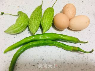Home Cooking ~ Three Fools with Long Pepper and Short Melon recipe