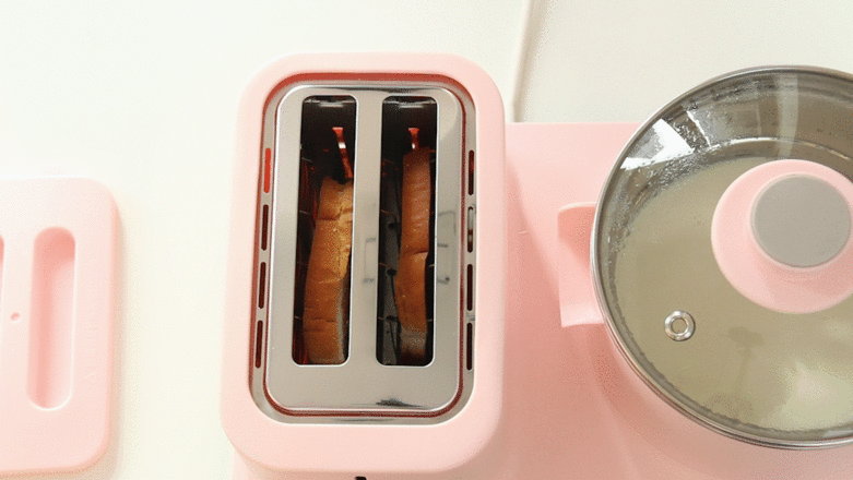 【fruit Sandwich】+【milk Oatmeal】 recipe
