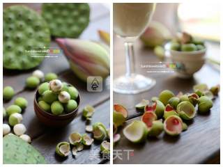 Seasonal Food---coconut Fragrant Lotus Seed Dew recipe