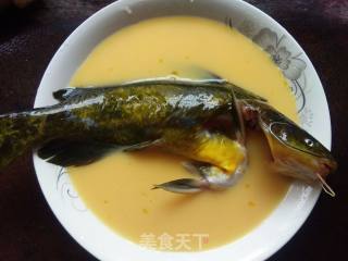 Yellow Bone Fish Steamed Egg recipe