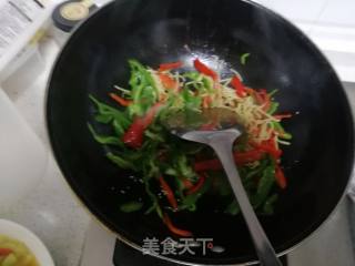 Stir-fried Shredded Green Pepper recipe