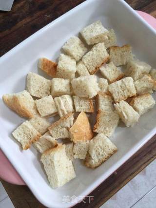 Toast Egg Pudding recipe