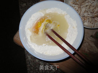 Taro Shredded Egg Pancake recipe