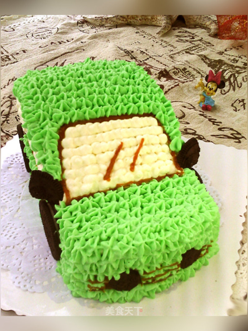 Decorating Cake: Puff Puff Car recipe