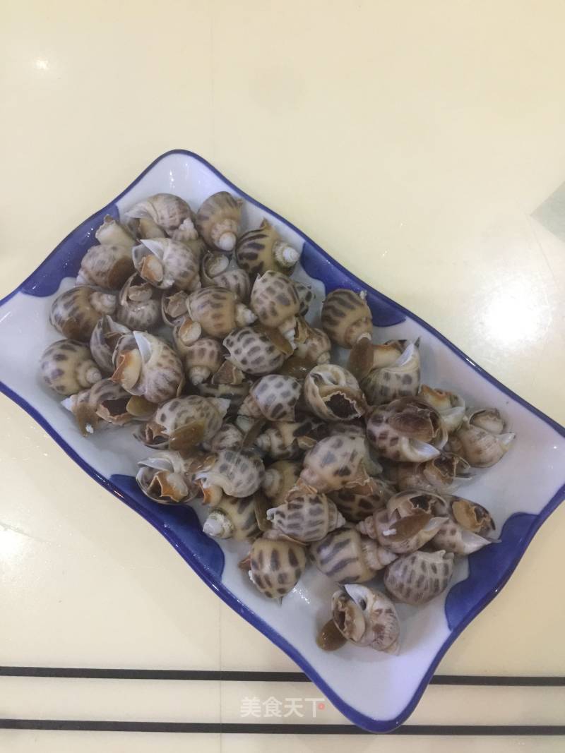 Boiled Flower Snail recipe