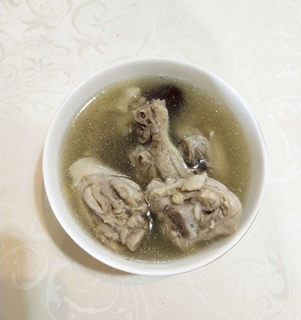 Poria and Mung Bean Lao Duck Soup recipe