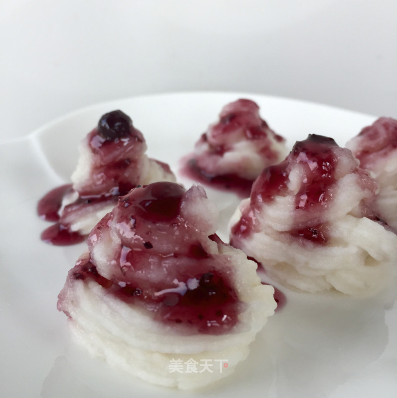 Blueberry Yam Puree recipe