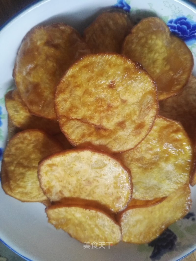 Fried Sweet Potato Slices recipe