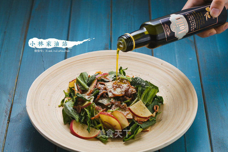 Spinach and Apple Salad recipe