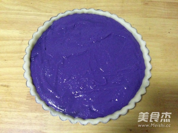 Coconut Purple Potato Pie recipe